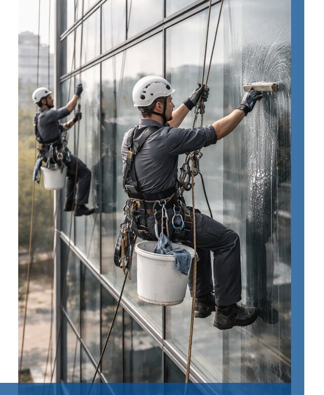 Мойка сплошного остекления в Сорочинске, заказать от 310 р.| ВЫСОТНИК-Срч