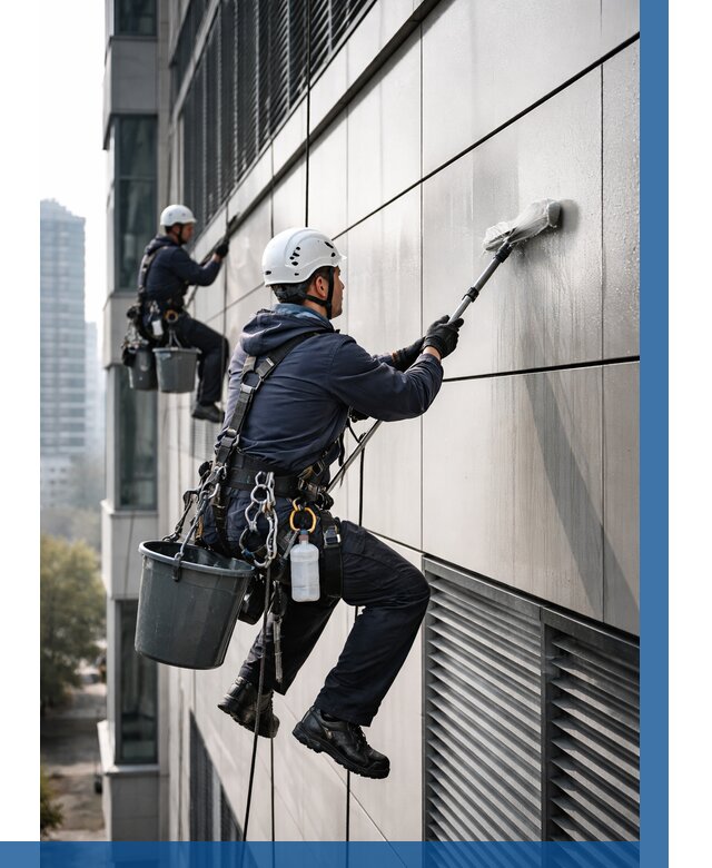 Мойка вентилируемого фасада в Сорочинске от 258 р. | ВЫСОТНИК-Срч