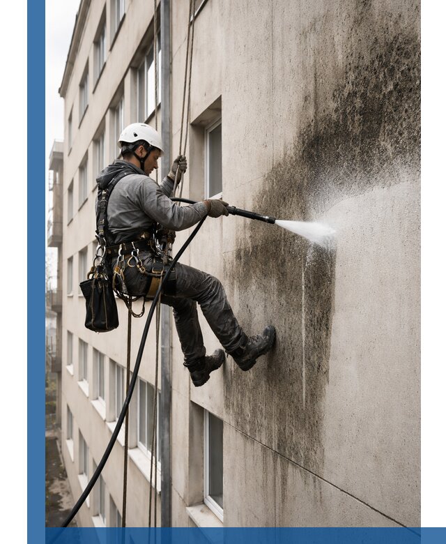 Профессиональная очистка фасадов от плесени в Сорочинске