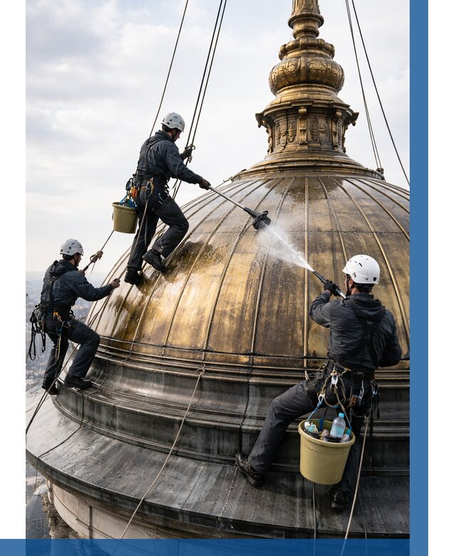 Мойка куполов и шпилей в Сорочинске от 8262 р. - заказать | ВЫСОТНИК-Срч