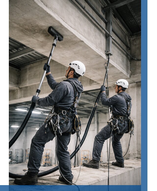 Обеспыливание потолочных конструкций в Сорочинске от 258 р. |ВЫСОТНИК-Срч