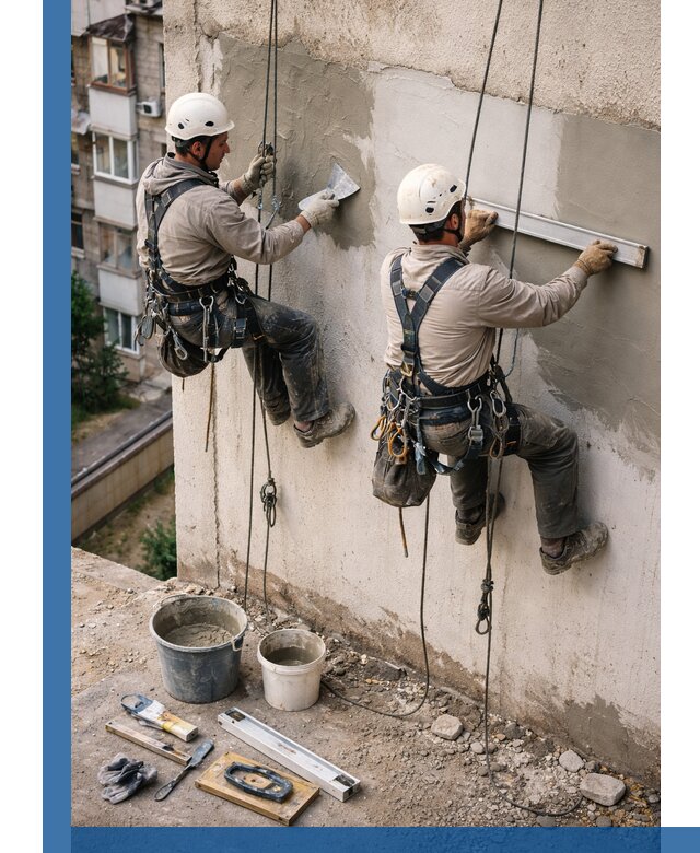 Комплексный ремонт штукатурного фасада с гарантией в Сорочинске