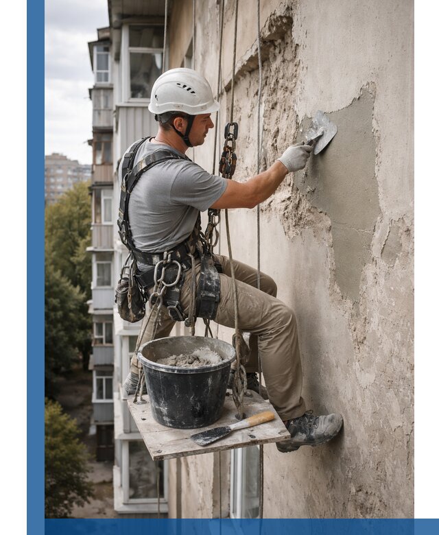 Восстановление фасадной штукатурки в Сорочинске с гарантией качества