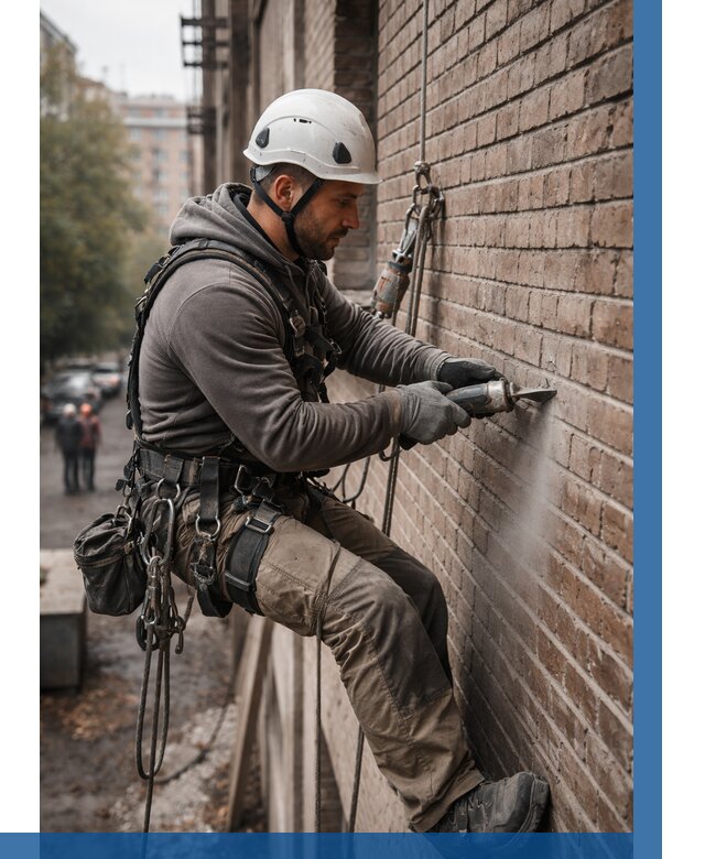 Расшивка кирпичных швов в Сорочинске от 620 р. | ВЫСОТНИК-Срч