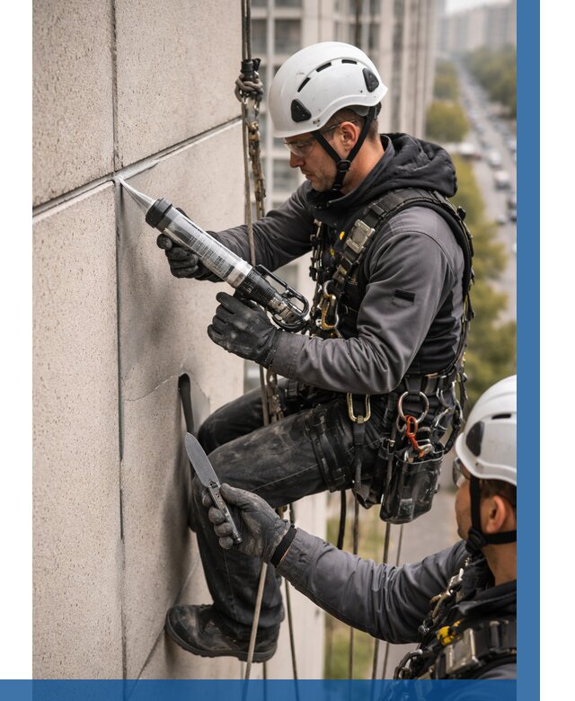 Первичная герметизация швов в Сорочинске от 620 р. | ВЫСОТНИК-Срч