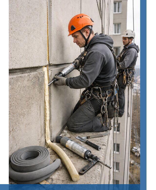 Теплый шов межпанельные швы в Сорочинске от 723 р. | ВЫСОТНИК-Срч