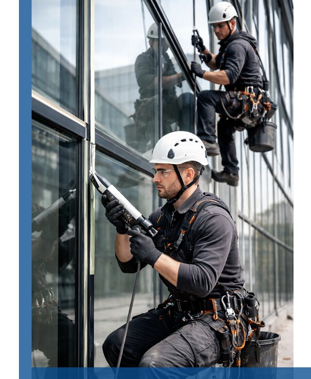 Герметизация витражных швов в Сорочинске для зданий и фасадов