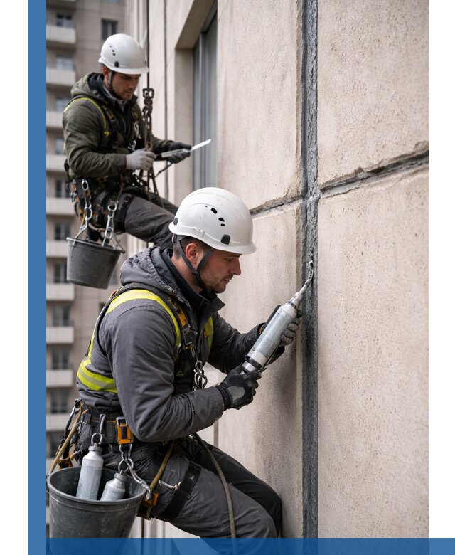 Герметизация деформационных швов фасада в Сорочинске качественно