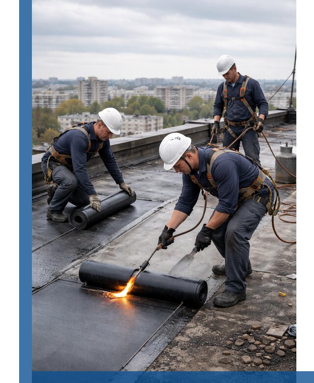 Ремонт наплавляемой кровли в Сорочинске качественно и надежно