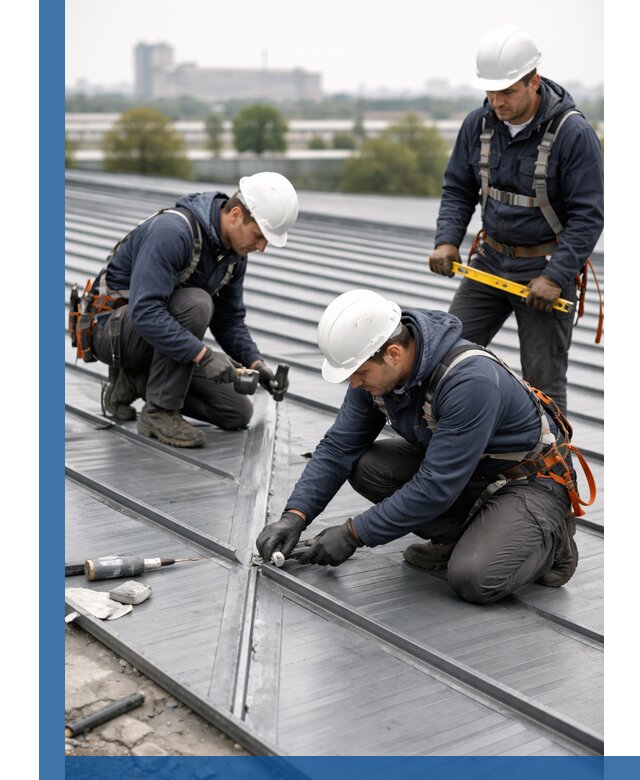 Ремонт фальцевой кровли в Сорочинске срочно и качественно