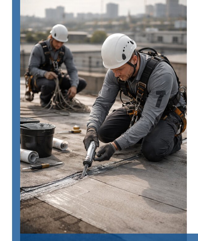 Аварийное и капитальное устранение протечек кровли в Сорочинске