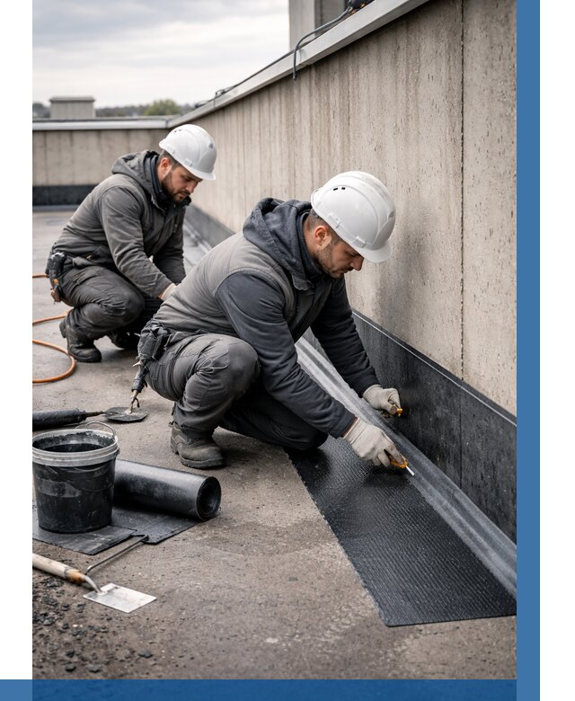 Гидроизоляция примыканий на кровле в Сорочинске от 930 р. | ВЫСОТНИК-Срч