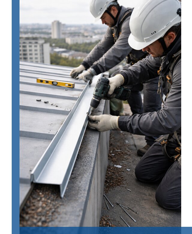 Монтаж капельника на кровле в Сорочинске с гарантией качества