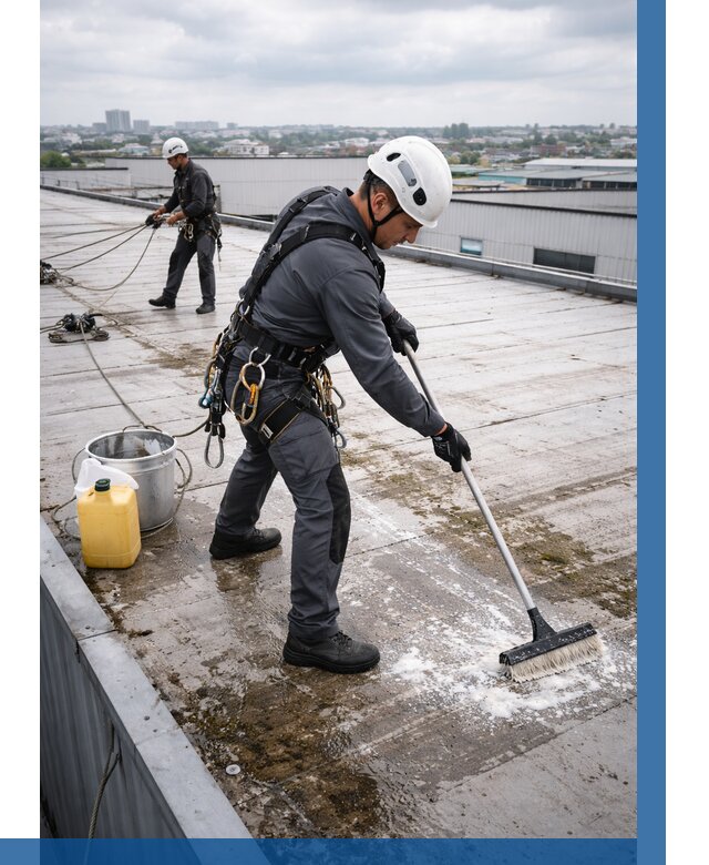 Очистка крыши по графику в Сорочинске от 7746 р. | ВЫСОТНИК-Срч