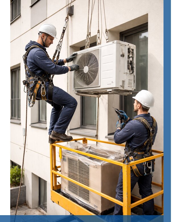 Демонтаж внешнего блока кондиционера в Сорочинске от 3615 р. | ВЫСОТНИК-Срч