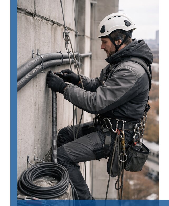 Профессиональный монтаж гофры для кабеля в Сорочинске с гарантией