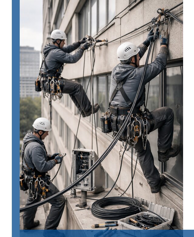 Прокладка оптоволоконного кабеля в Сорочинске под ключ с тестированием