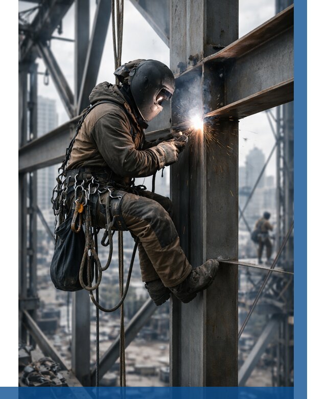 Высотные сварочные работы в Сорочинске от 3615 р. | ВЫСОТНИК-Срч