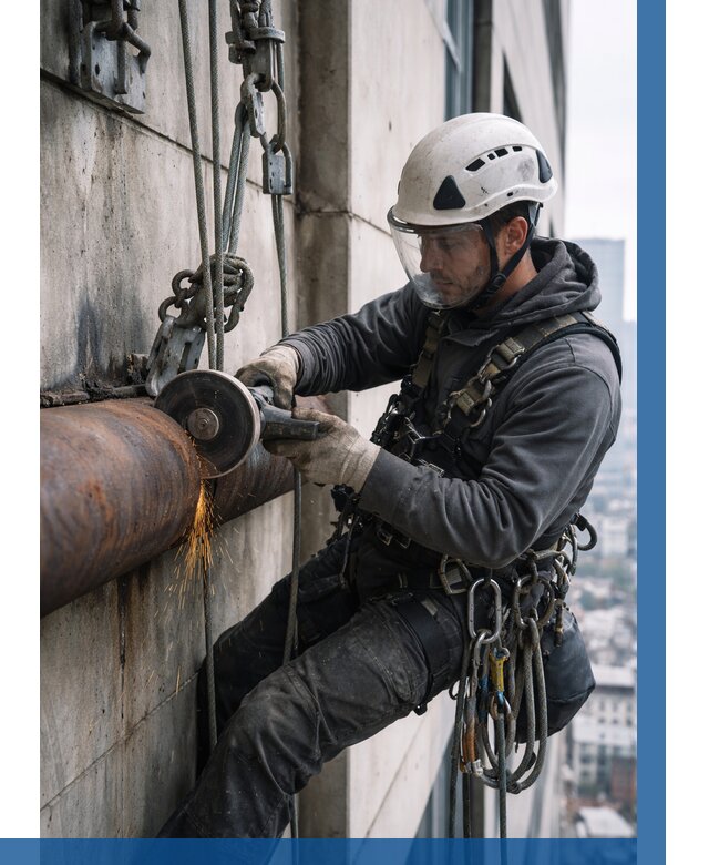 Резка металла на высоте в Сорочинске по цене от 4648 р. | ВЫСОТНИК-Срч