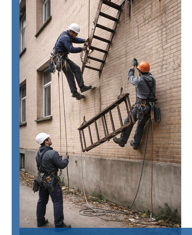 Демонтаж пожарной лестницы в Сорочинске быстро и безопасно