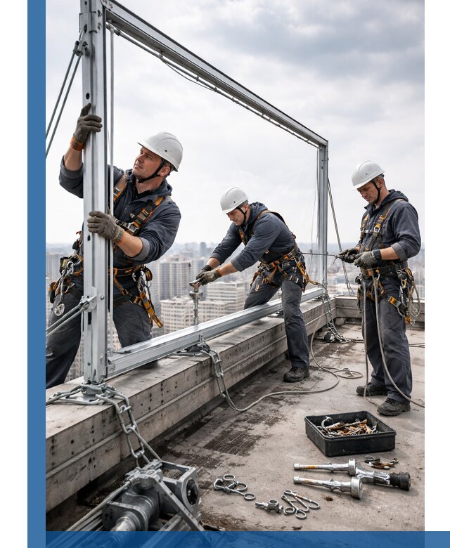 Монтаж крышных рекламных конструкций под ключ в Сорочинске