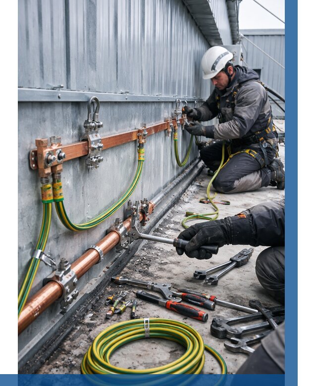 Монтаж заземления здания в Сорочинске от 25820 р. | ВЫСОТНИК-Срч