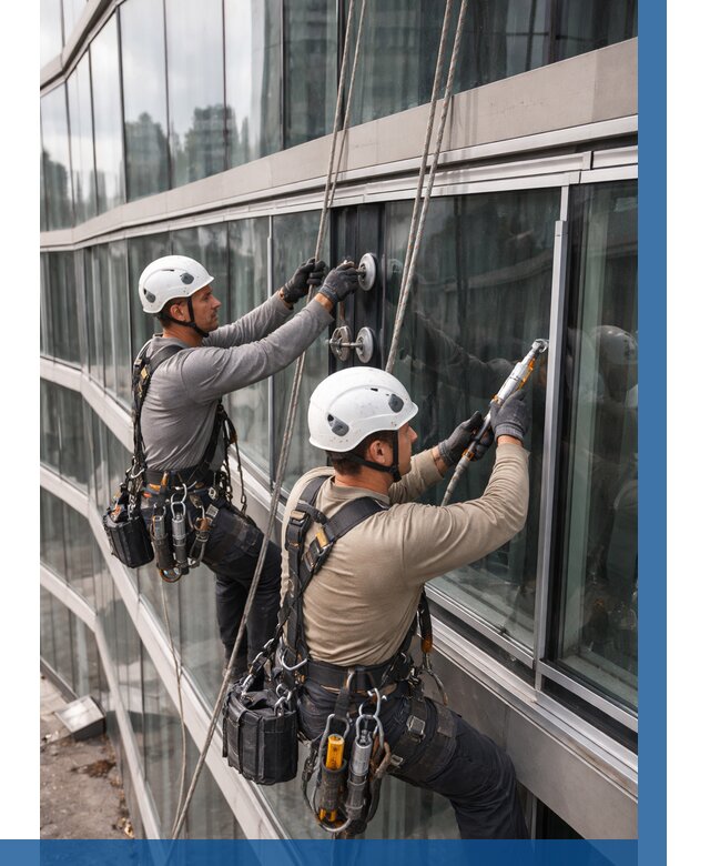 Радиусное остекление фасада в Сорочинске от 12394 р. | ВЫСОТНИК-Срч