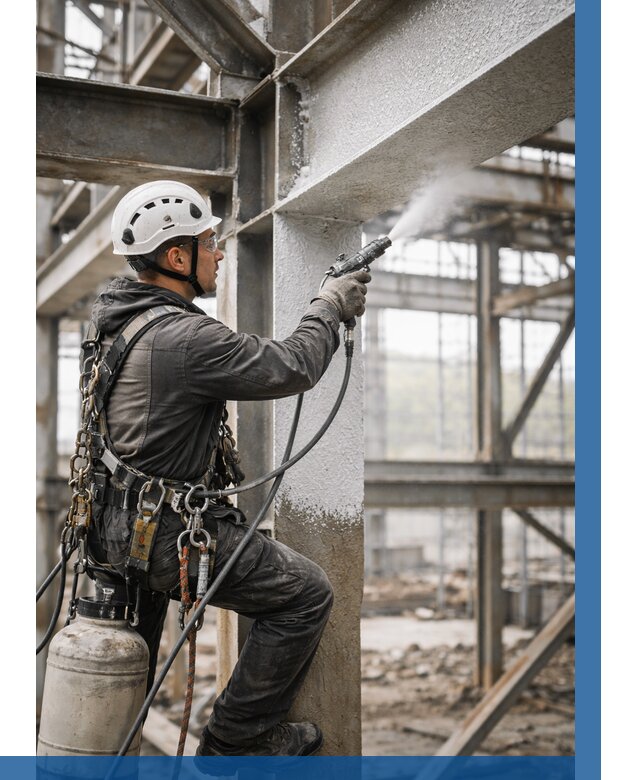 Огнезащита металлоконструкций от 775 р. | ВЫСОТНИК-Срч в Сорочинске