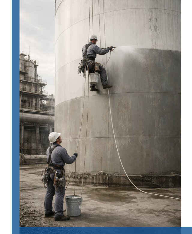 Покраска стальных резервуаров и емкостей в Сорочинске профессионально