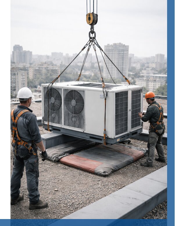 Подъем груза на крышу в Сорочинске от 5164 р. | ВЫСОТНИК-Срч заказать