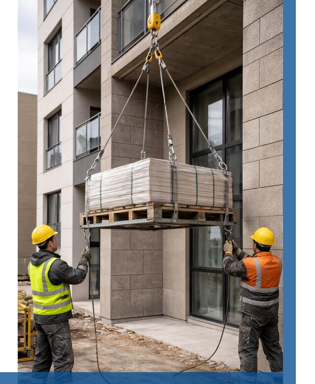 Подъем керамогранита на этаж в Сорочинске от 3615 р. | ВЫСОТНИК-Срч