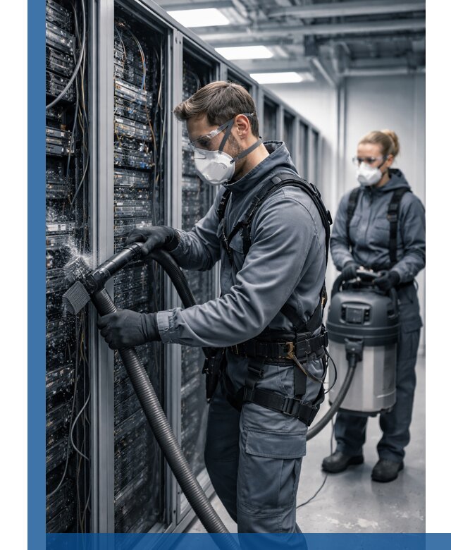 Обеспыливание серверной комнаты в Сорочинске, профессиональная очистка