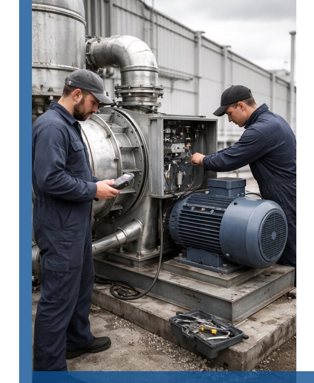 Техническое обслуживание промышленного оборудования в Сорочинске