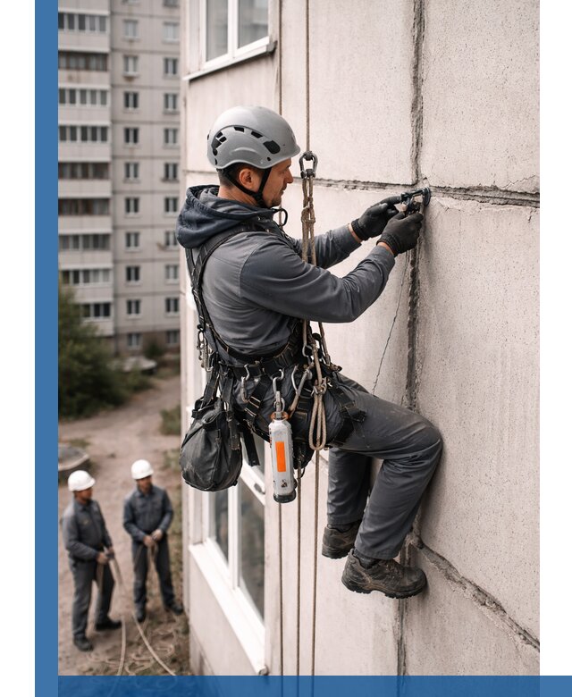Обследование межпанельных швов и герметизация в Сорочинске