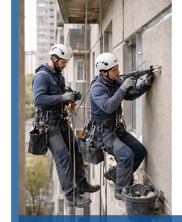 Промышленные альпинисты высотные работы и монтаж в Сорочинске